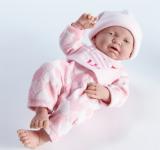 JC Toys/Berenguer - La Newborn - La Newborn 17" Real Girl in Pink Bird Motif